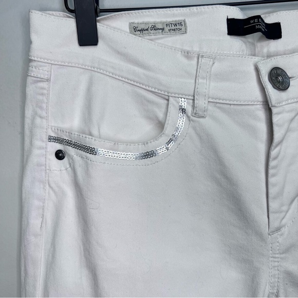 Weekend Max Mara White Pants Size 8 - Picture 3 of 11